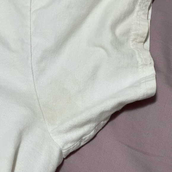 Social Culture Graphic T-shirt “Good Vibes” Y2k White Size L - Picture 5 of 5